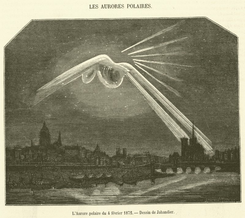 Het poollicht van 4 februari 1872 door French School