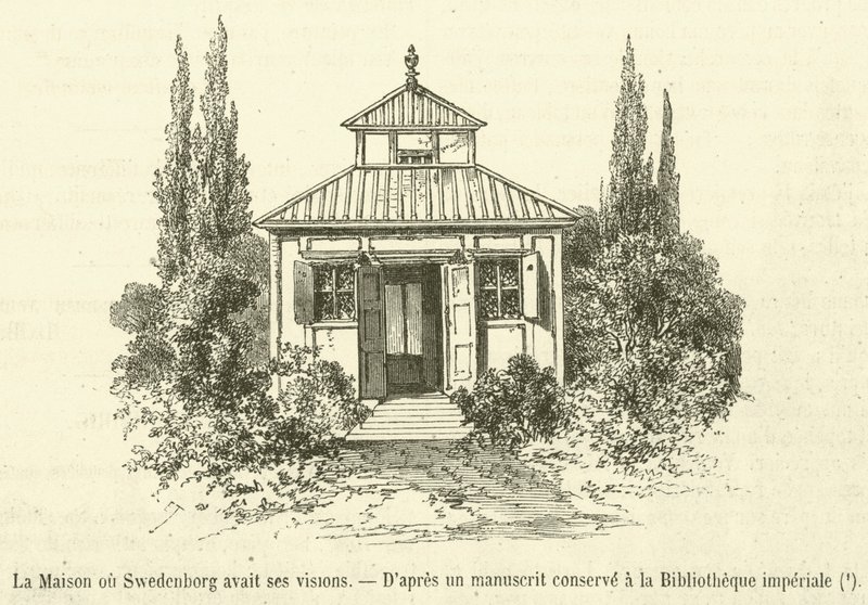Het Huis waar Swedenborg zijn visioenen had door French School