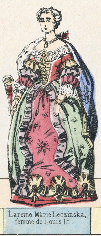 Koningin Marie Leczinska, Vrouw van Lodewijk XV door French School
