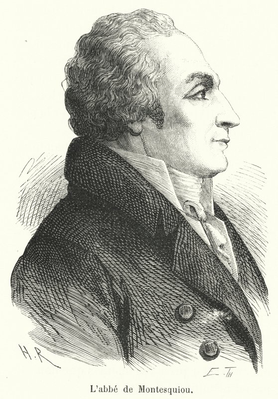 De abt van Montesquiou door French School