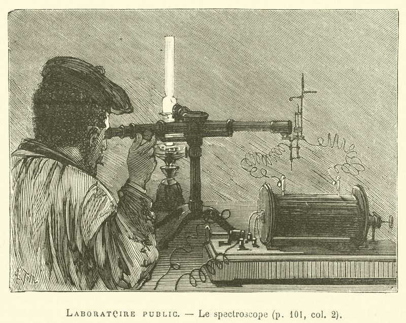 Openbaar laboratorium, De spectroscoop door French School