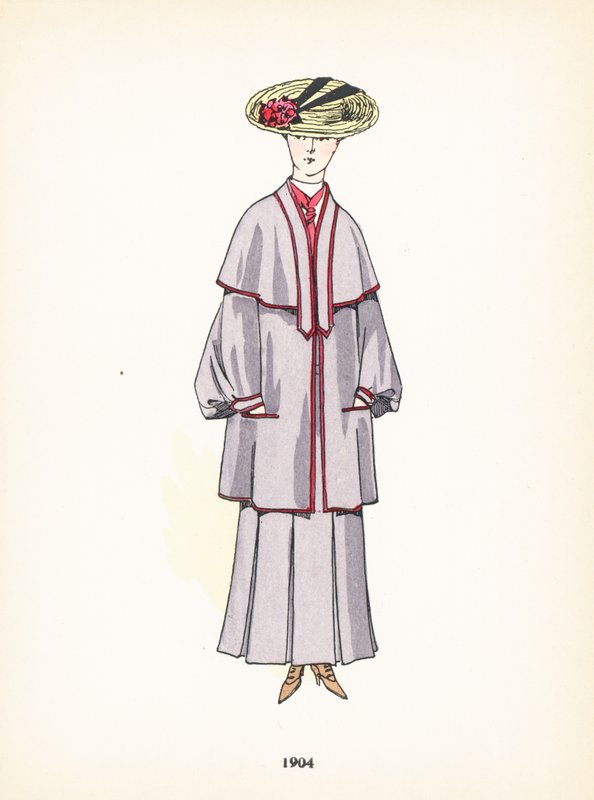 Damesmode, 1904 door French School