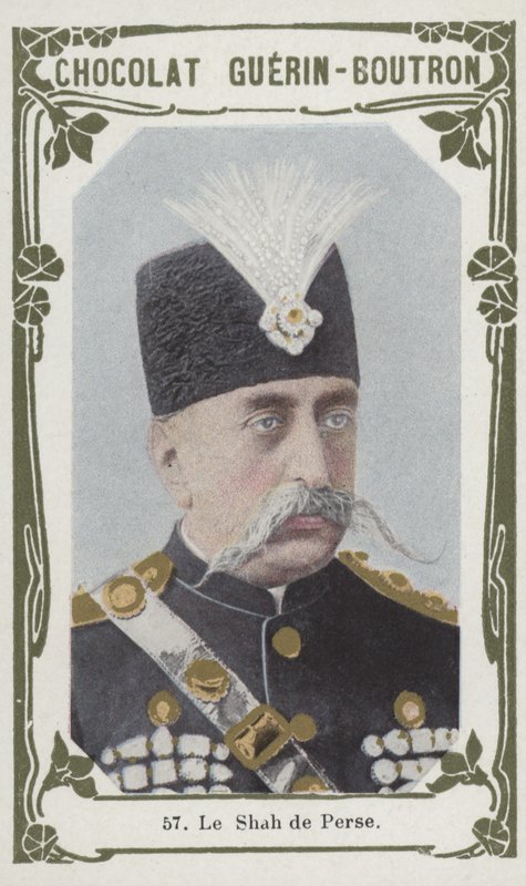De Shah van Perzië door French School
