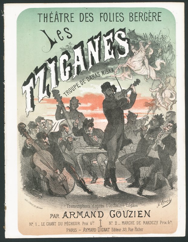 Les Tziganes door French School