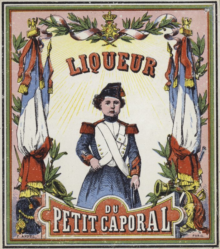 Liqueur du Petit Caporal door French School