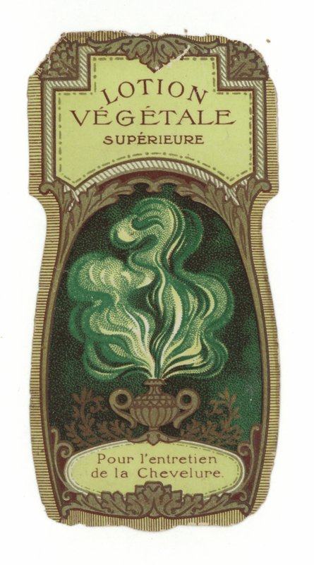 Lotion Vegetale Superieure etiket door French School