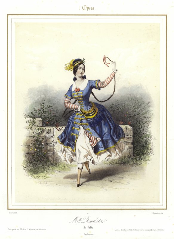 Louise FitzJames in de Pas Ventien les Annales de l