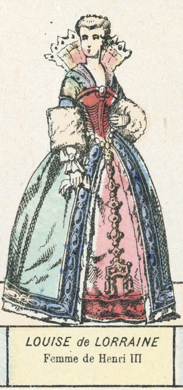 Louise de Lorraine, vrouw van Henri III door French School