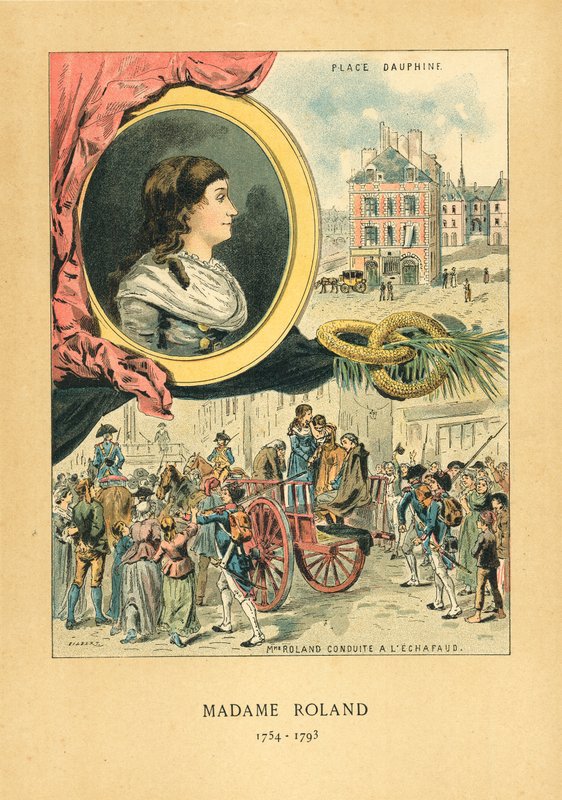Madame Roland door French School