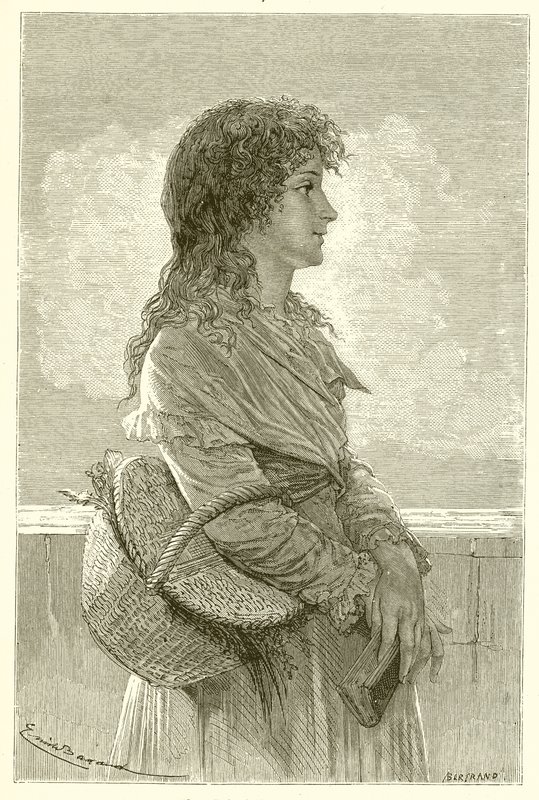 Madame Roland in haar jeugd door French School