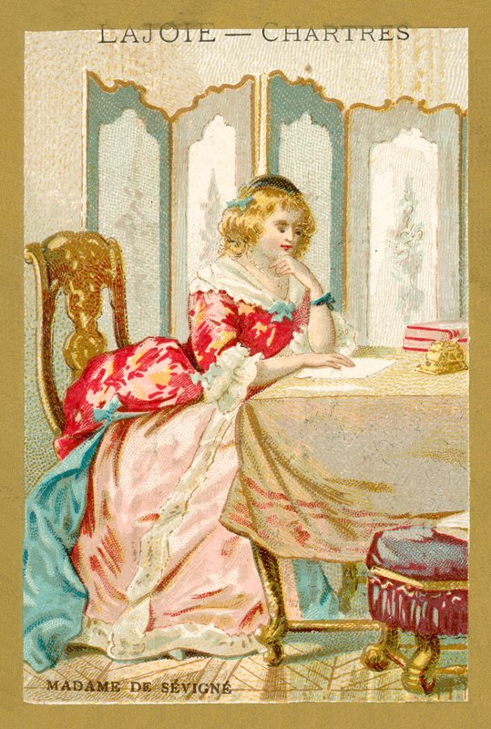 Madame de Sevigne, Franse schrijfster door French School