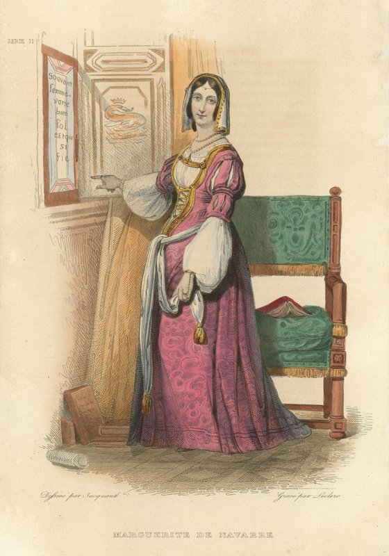 Marguerite de Navarre door French School