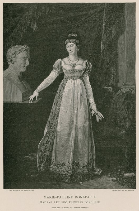 Marie-Pauline Bonaparte door French School
