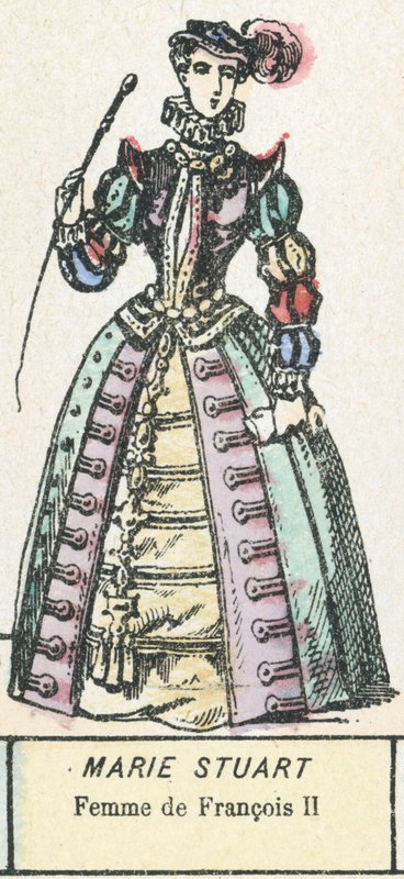Marie Stuart, vrouw van Frans II door French School