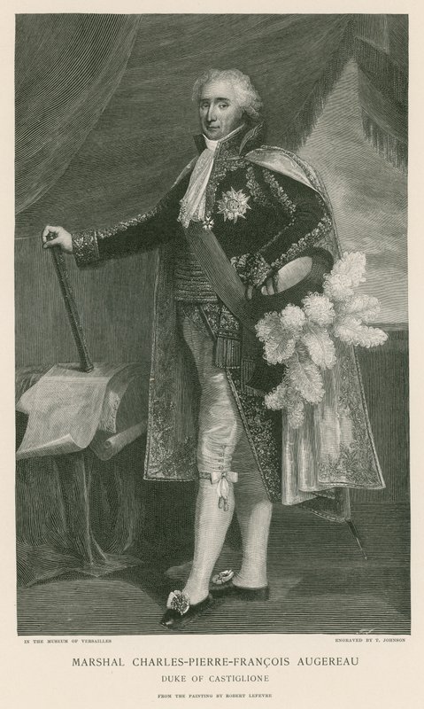 Maarschalk Charles-Pierre-Francois Augereau door French School
