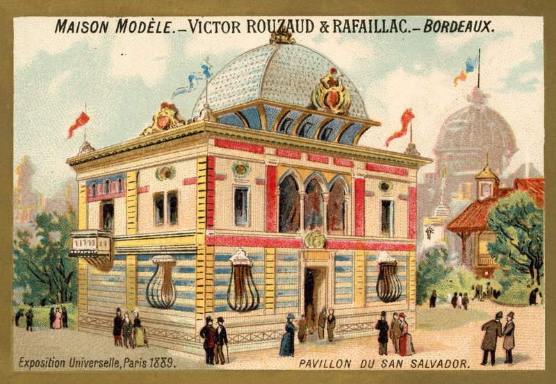 Paviljoen van San Salvador, Wereldtentoonstelling, Parijs door French School