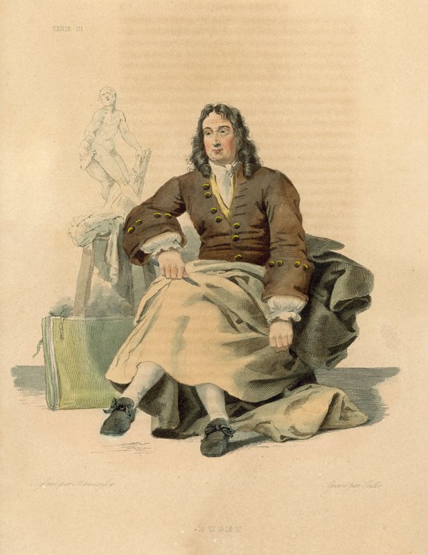 Pierre Puget door French School