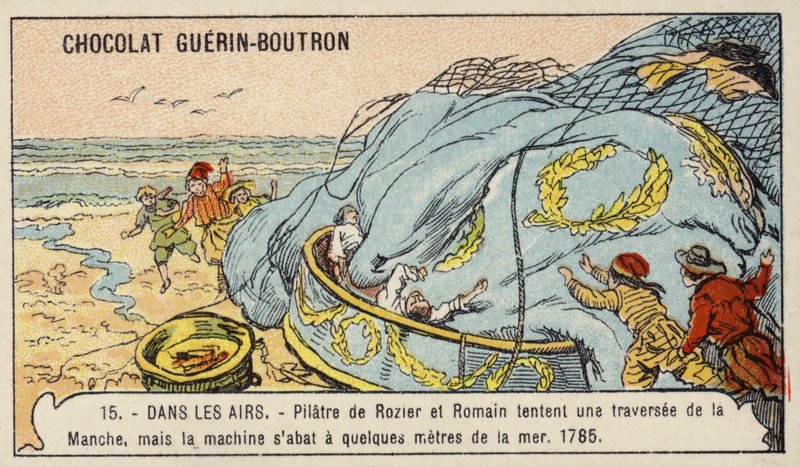 Pilâtre de Rozier en Romain