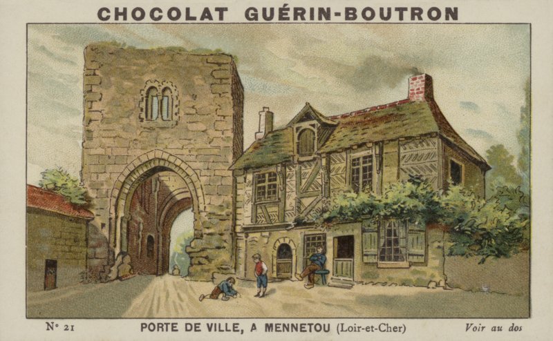 Porte de Ville, Mennetou, Loir-et-Cher door French School