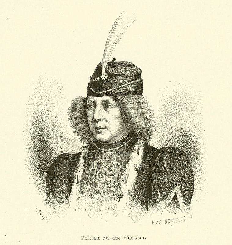 Portret van de hertog van Orleans door French School