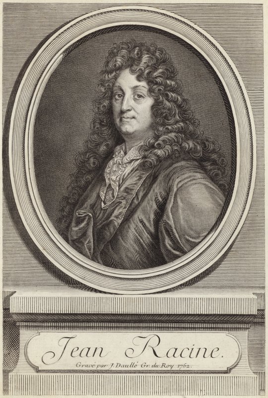 Portret van Jean Racine door French School