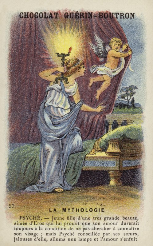 Psyche door French School
