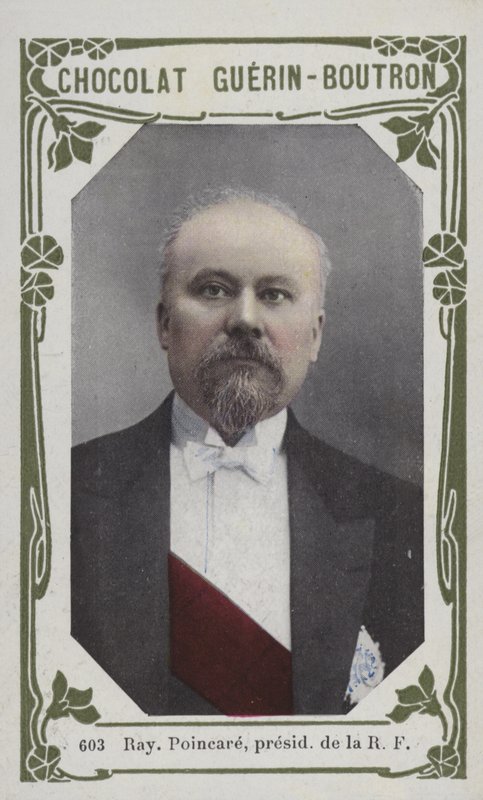 Raymond Poincare, president van de Franse Republiek door French School