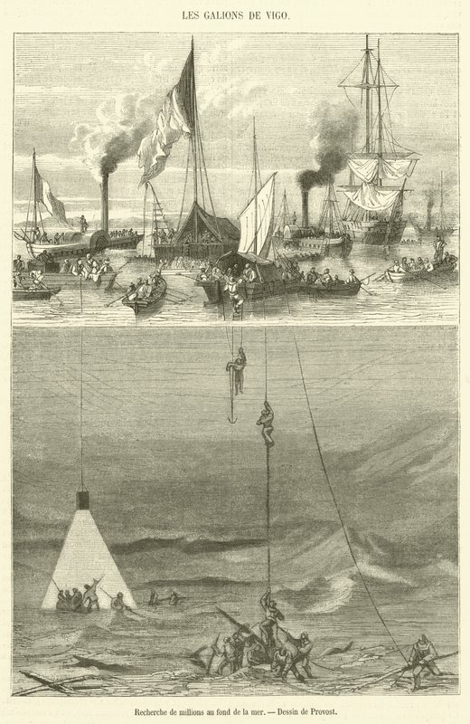 Zoeken naar miljoenen op de bodem van de zee door French School