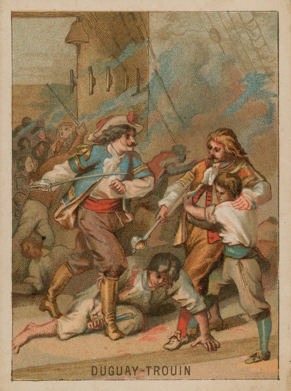 Rene Duguay-Trouin Franse kaper van Saint Malo door French School