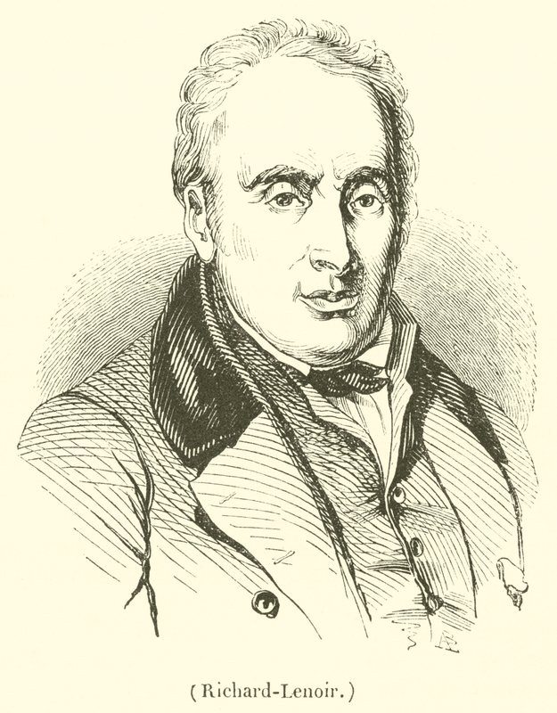 Richard-Lenoir (gravure) door French School