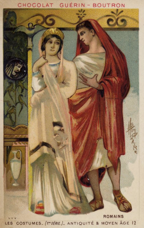 Romeinse kostuums door French School