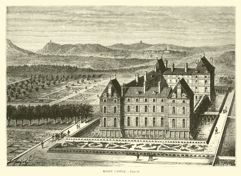 Kasteel van Rosny door French School