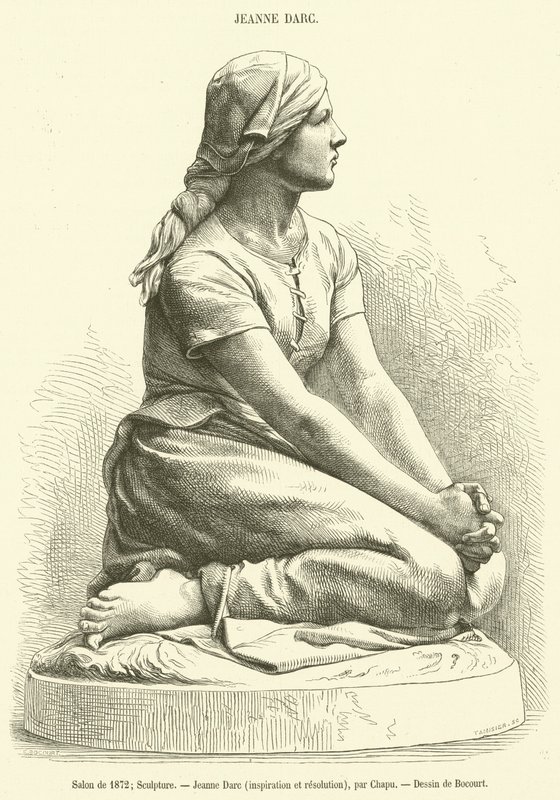 Salon van 1872, Beeldhouwwerk, Jeanne d