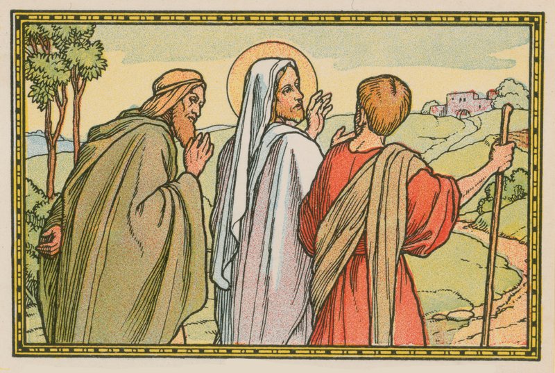 Scène uit het leven van Jezus door French School