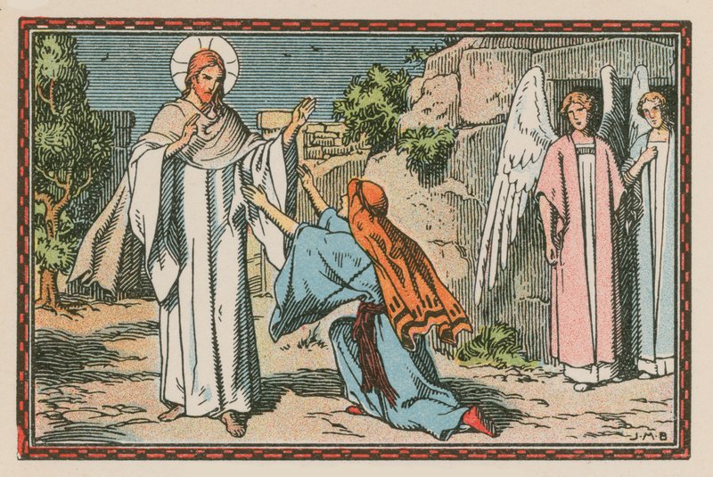Scène uit het leven van Jezus door French School
