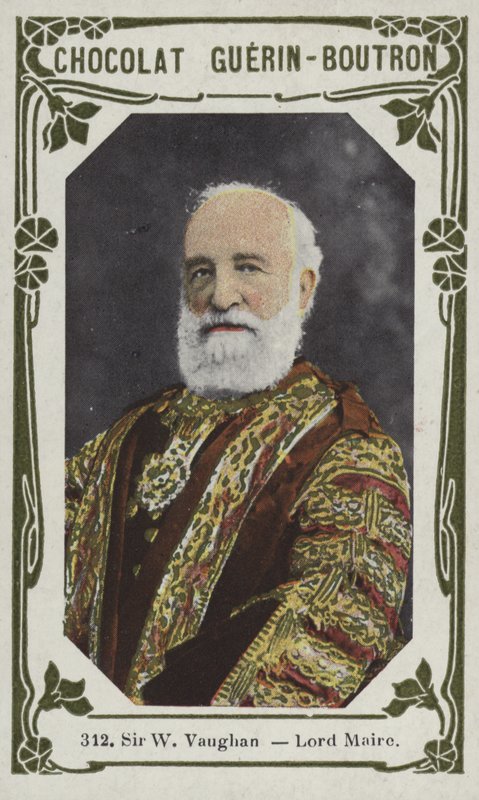 Sir W Vaughan, burgemeester door French School