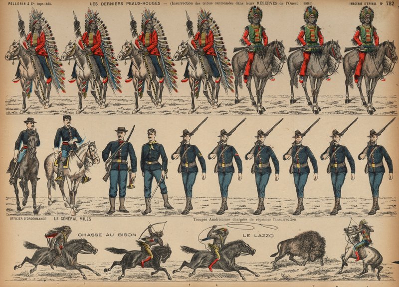 De Geestdans, opstand van de Lakota Sioux door French School