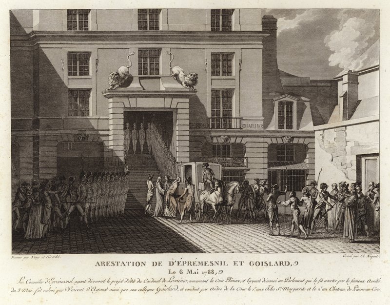 De arrestatie van Jean-Jacques Duval d