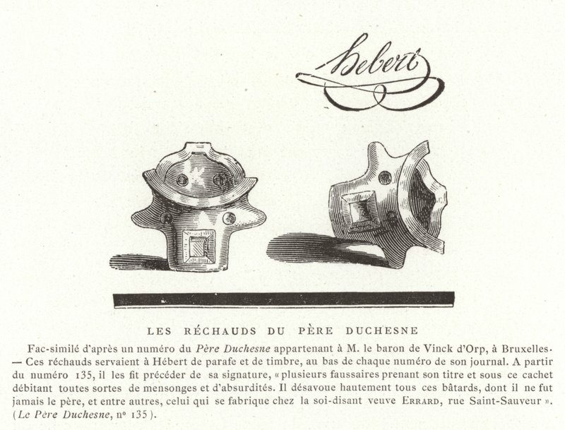 De kachels van Pere Duchesne door French School