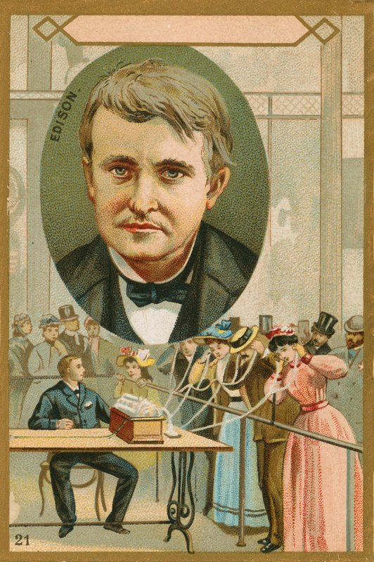 Thomas Edison door French School