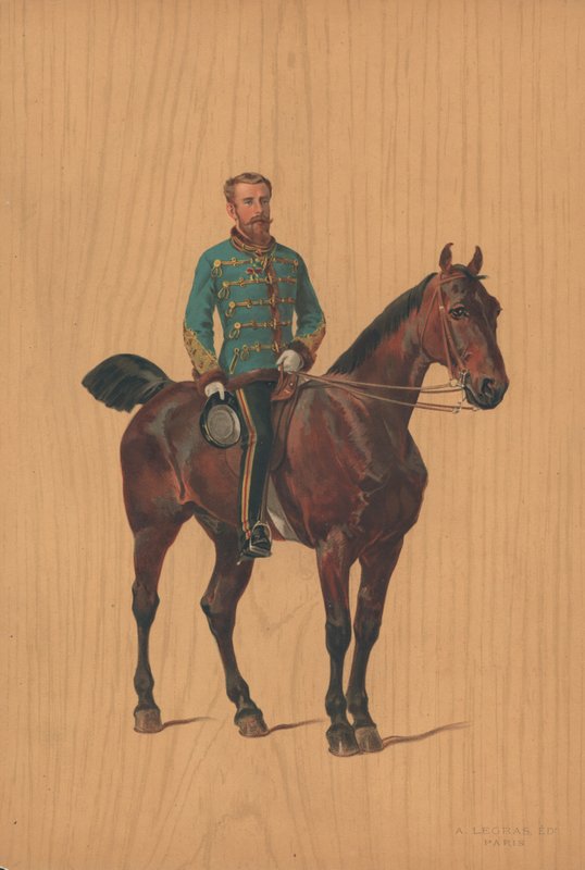 Onbekende soldaat te paard door French School