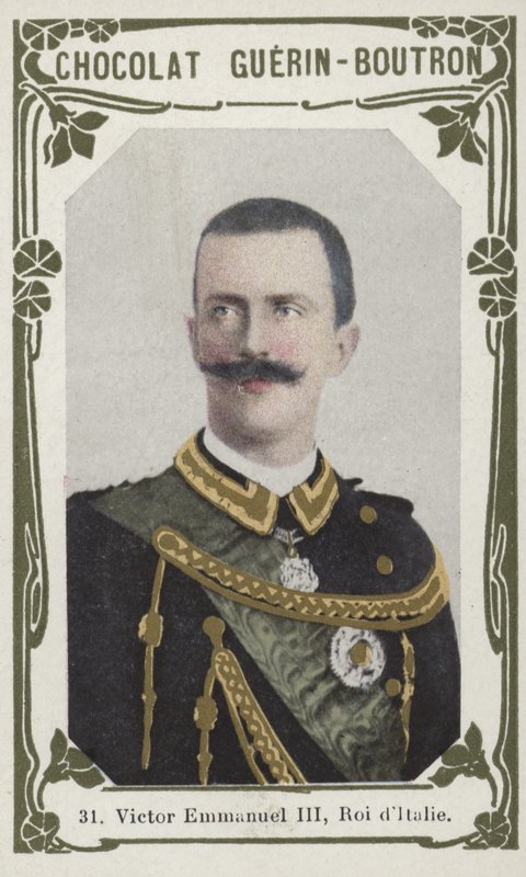 Victor Emmanuel III, Koning van Italië door French School