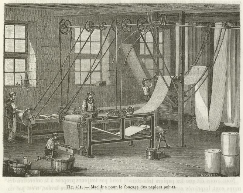 Behangproductie door French School