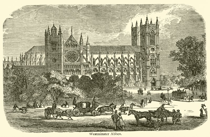 Westminster Abbey door French School