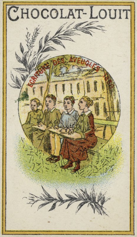Schrijven voor blinden, 1830 door French School