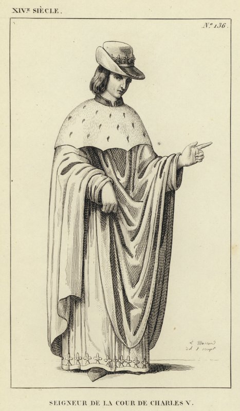 XIV Eeuw, Heer van het Hof van Karel V door French School