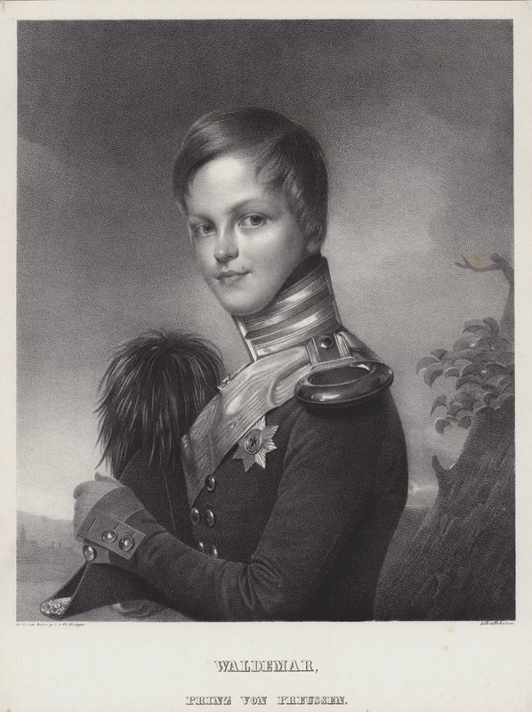 Prins Waldemar van Pruisen door Friedrich Jentzen