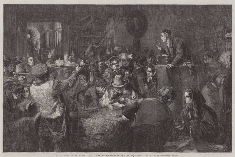 De Internationale Tentoonstelling, De Veiling, 