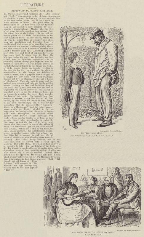 De Marsman, door Georges du Maurier door George du Maurier