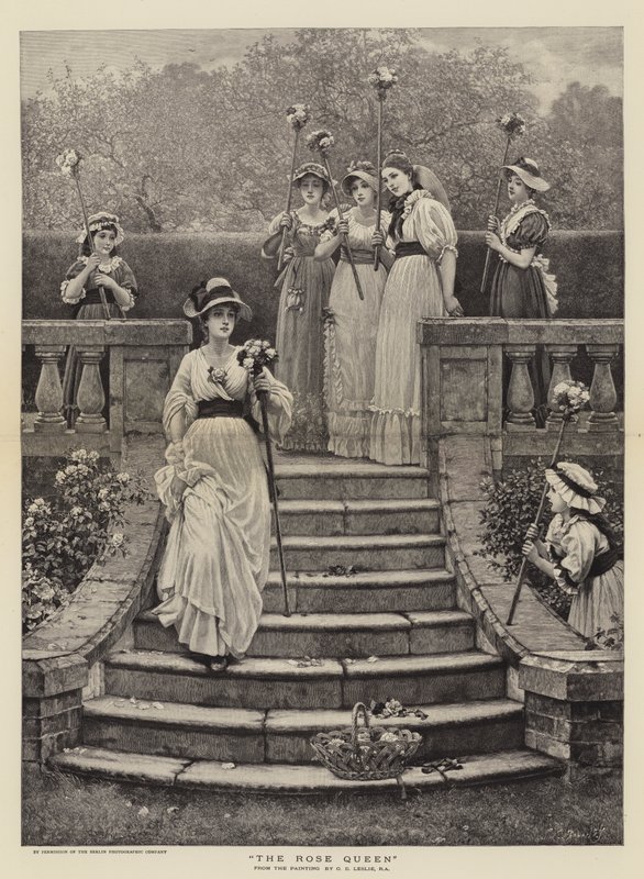 De Rozenkoningin door George Dunlop Leslie